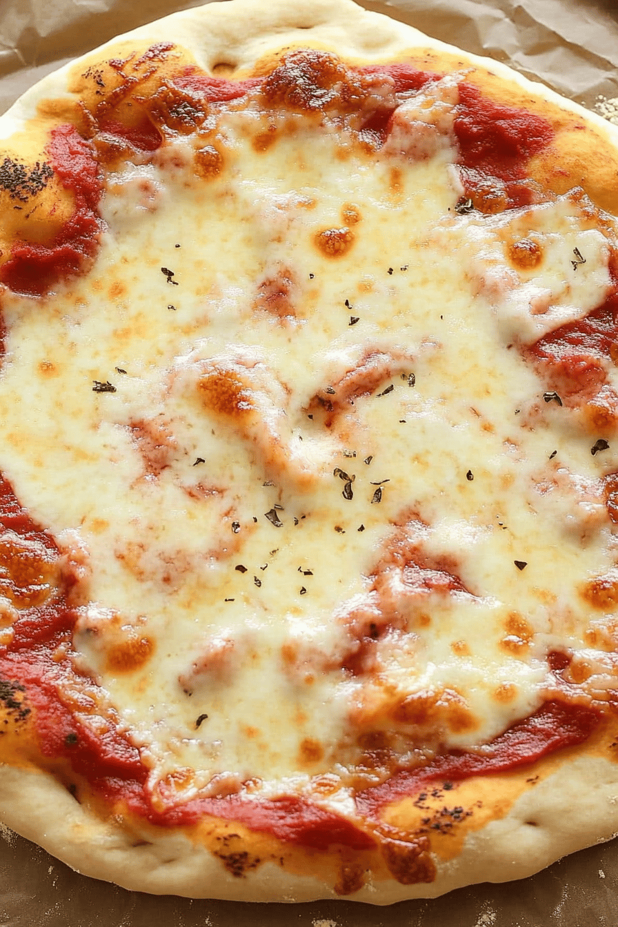 gluten-free pizza dough final dish beautifully presented and ready to serve