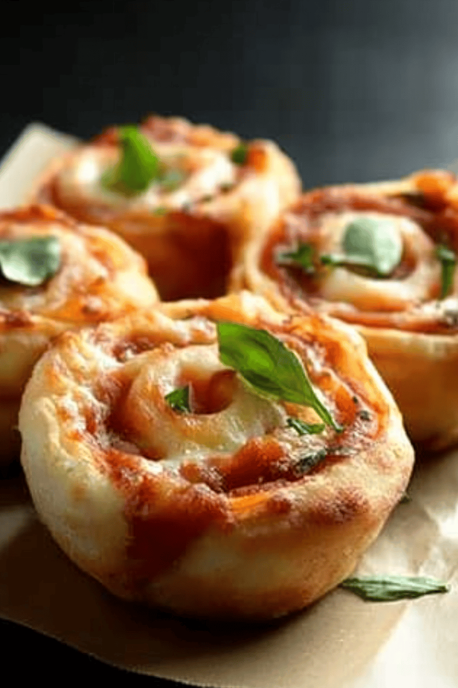 gluten-free pizza pinwheels ingredients organized and measured on kitchen counter