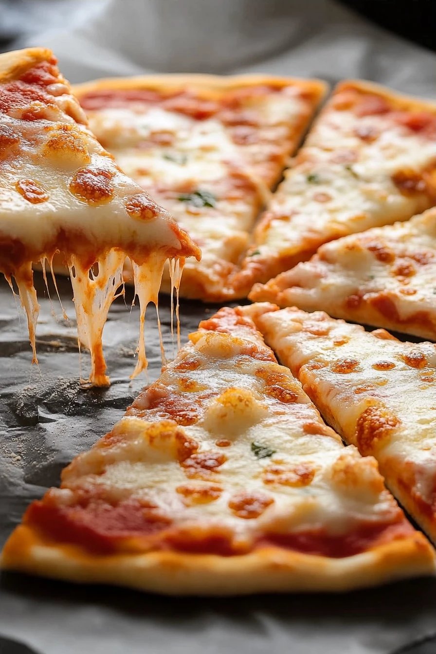 gluten-free pizza toppings ingredients organized and measured on kitchen counter