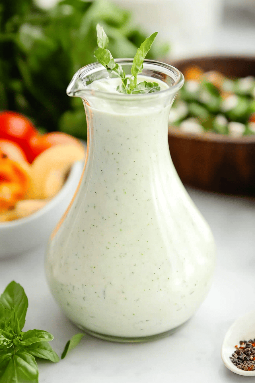 high-protein low-carb ranch recipe ingredients organized and measured on kitchen counter