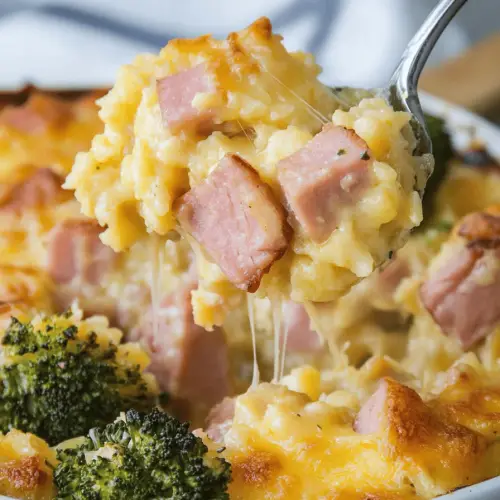 leftover ham casserole