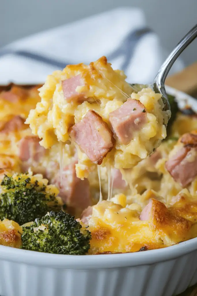leftover ham casserole