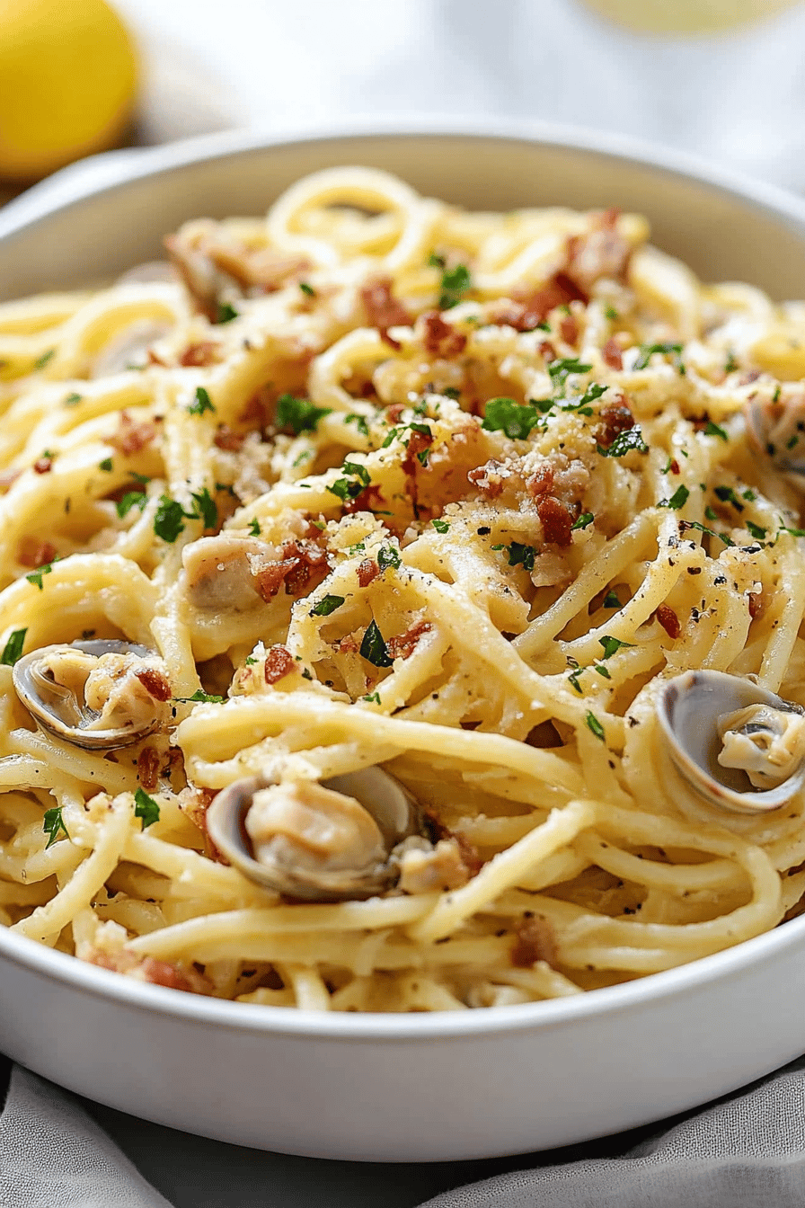 linguine with clams