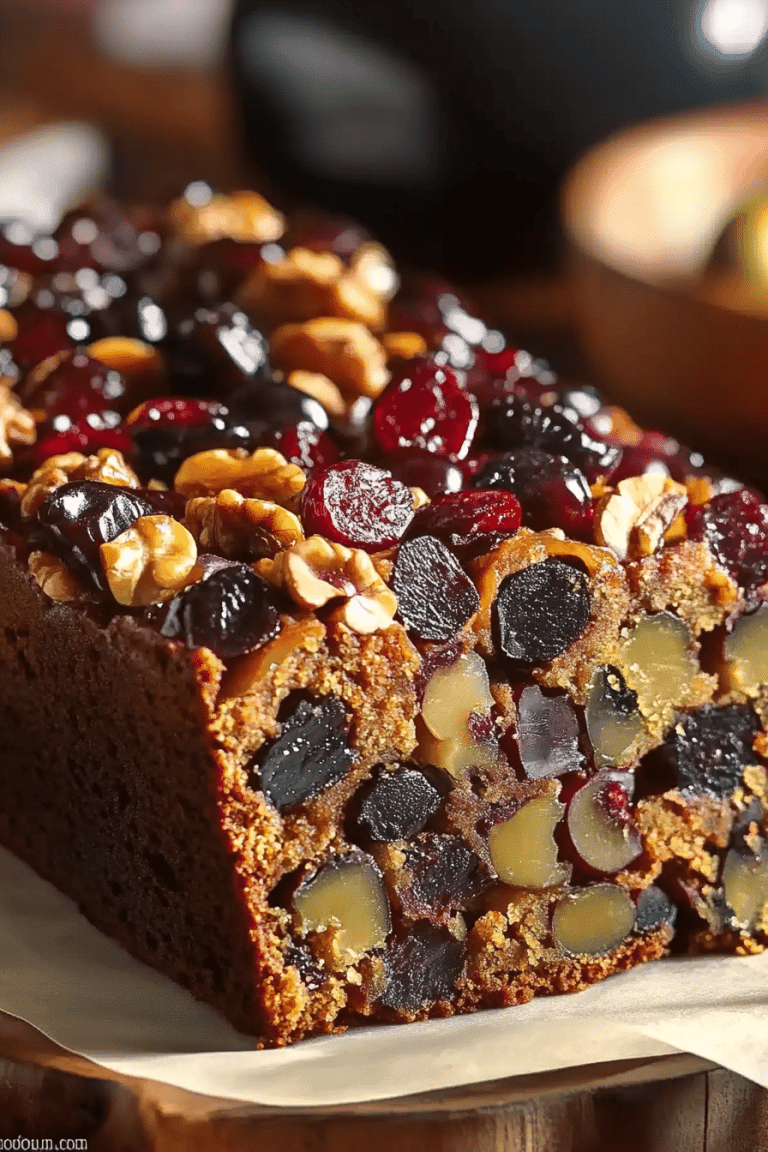 moist fruitcake recipe
