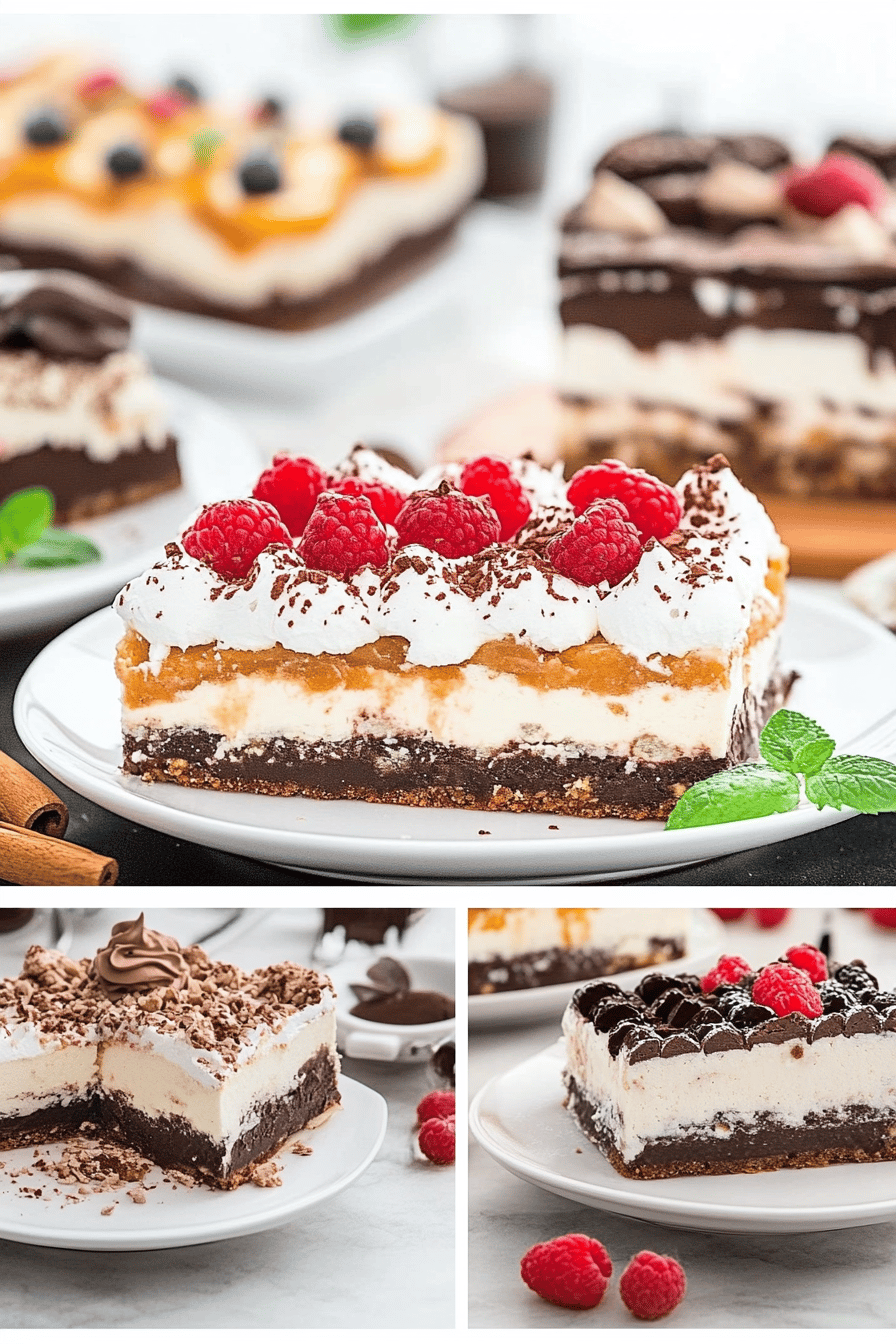 no-bake dessert lasagna