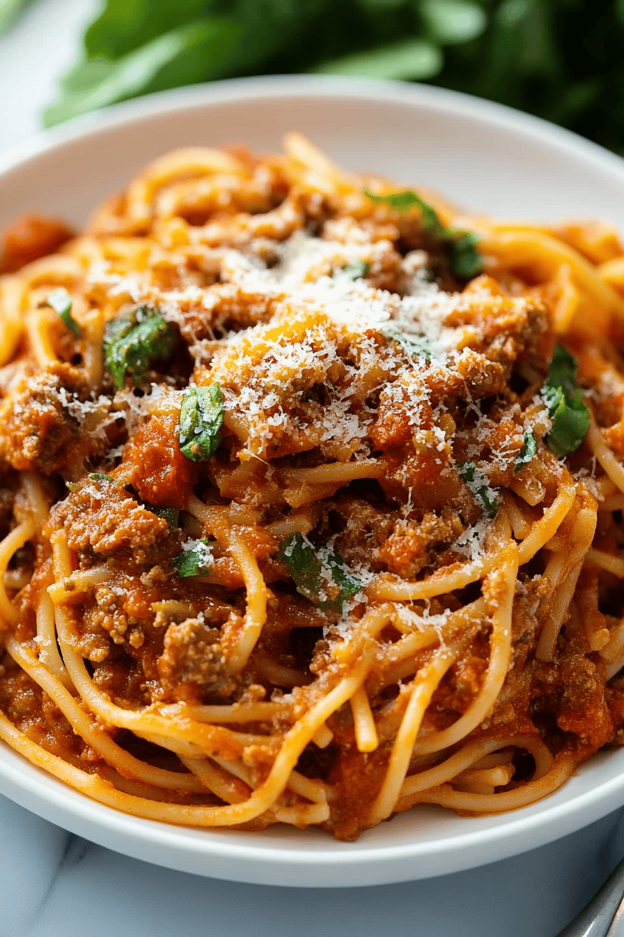 one-pot spaghetti