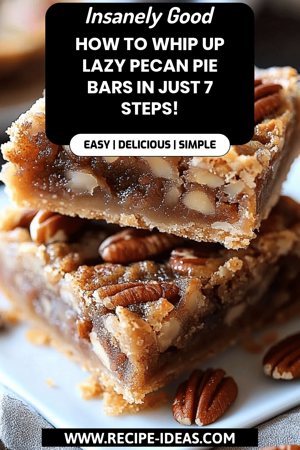 pecan pie bars final dish beautifully presented and ready to serve
