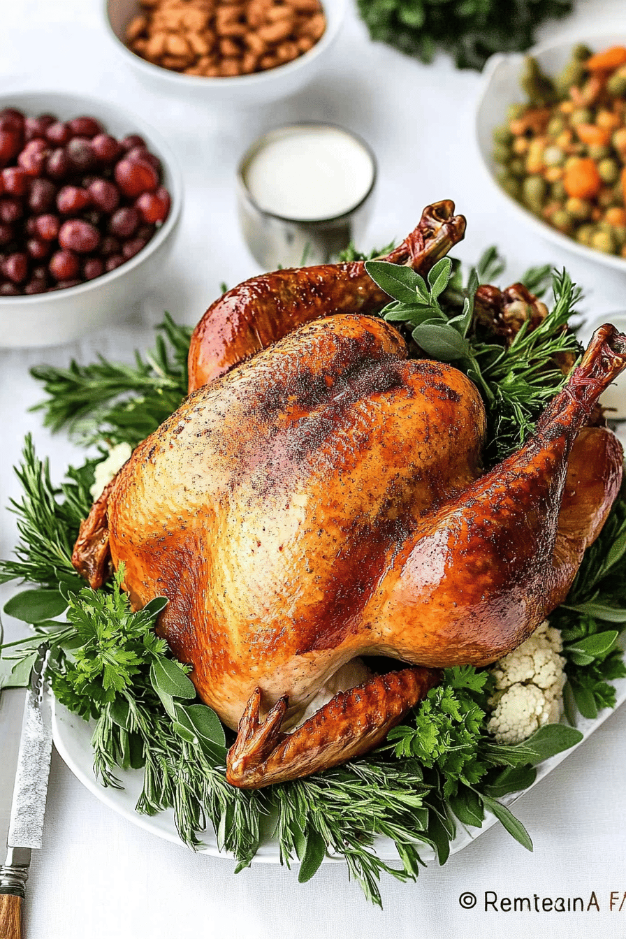 upside-down turkey