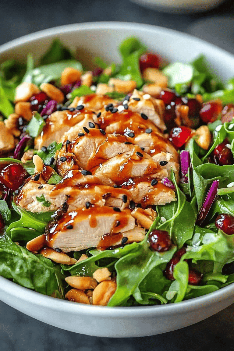 Asian chicken salad