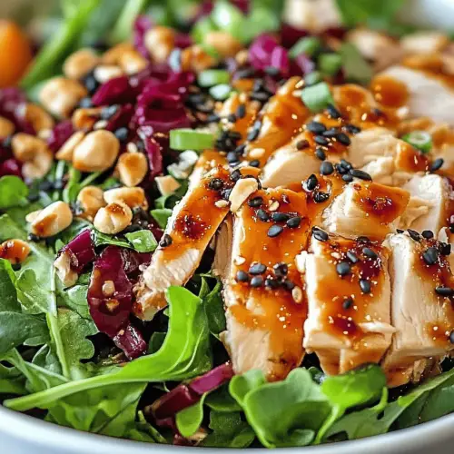 Asian chicken salad
