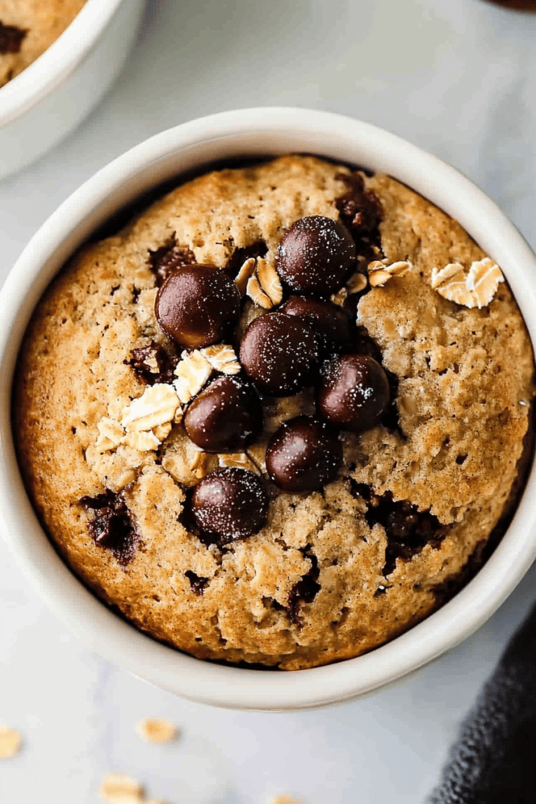 Blended baked oatmeal