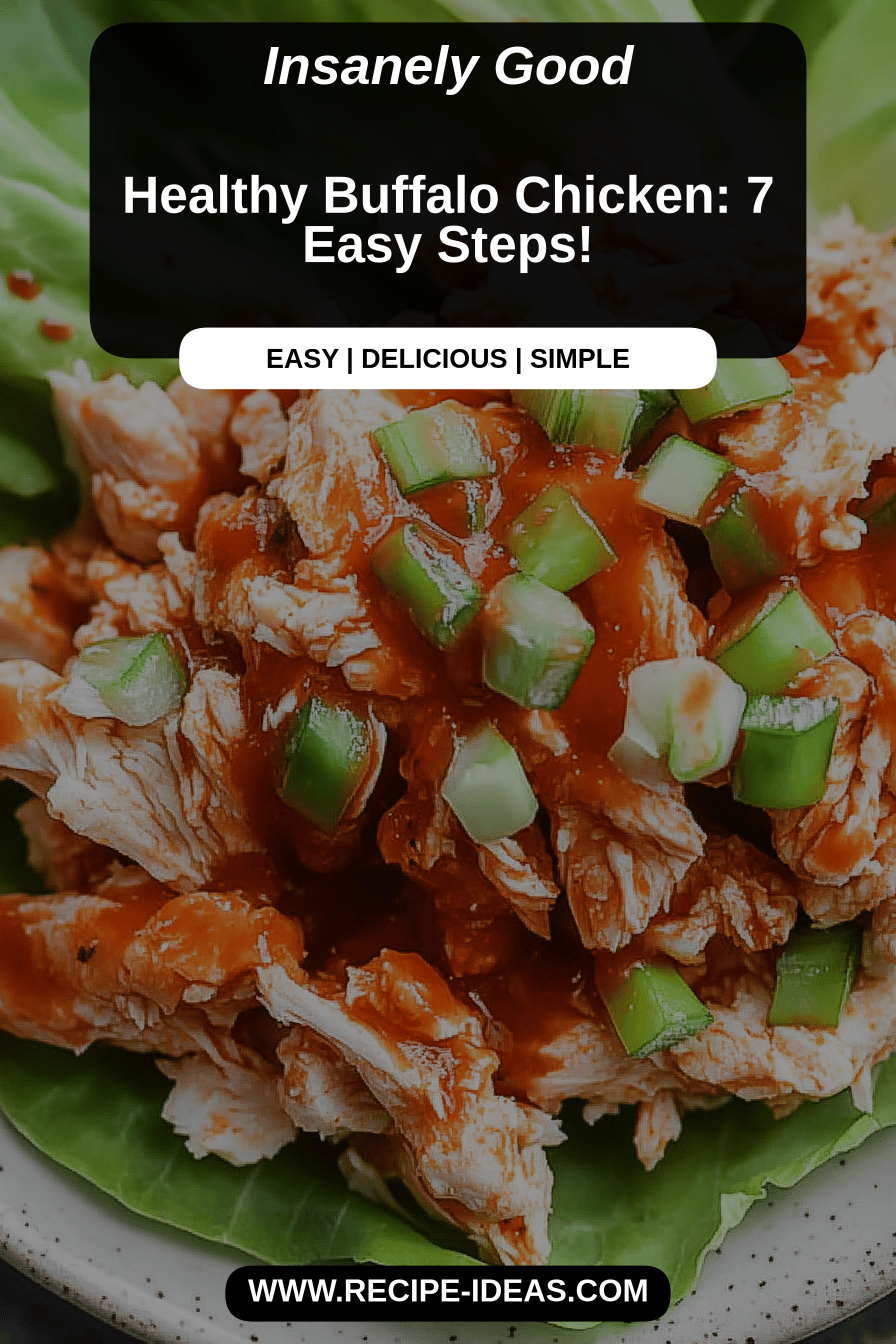Buffalo chicken final dish beautifully presented and ready to serve