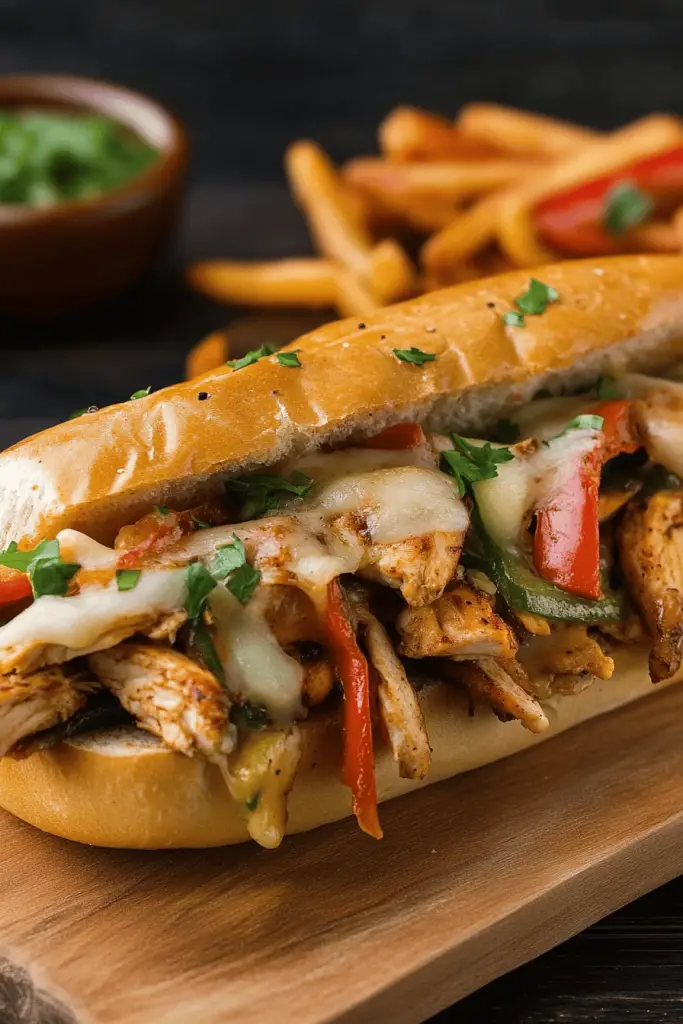 Chicken Philly Cheesesteak