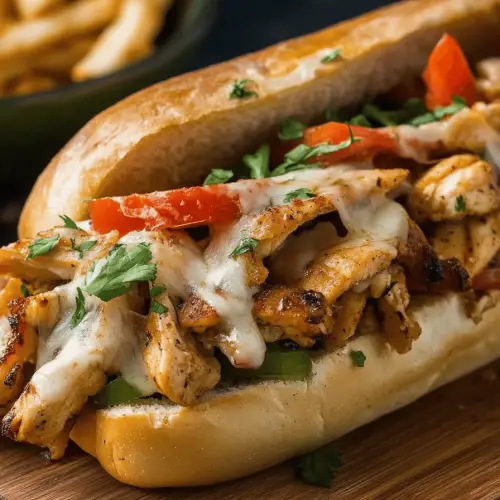 Chicken Philly Cheesesteak