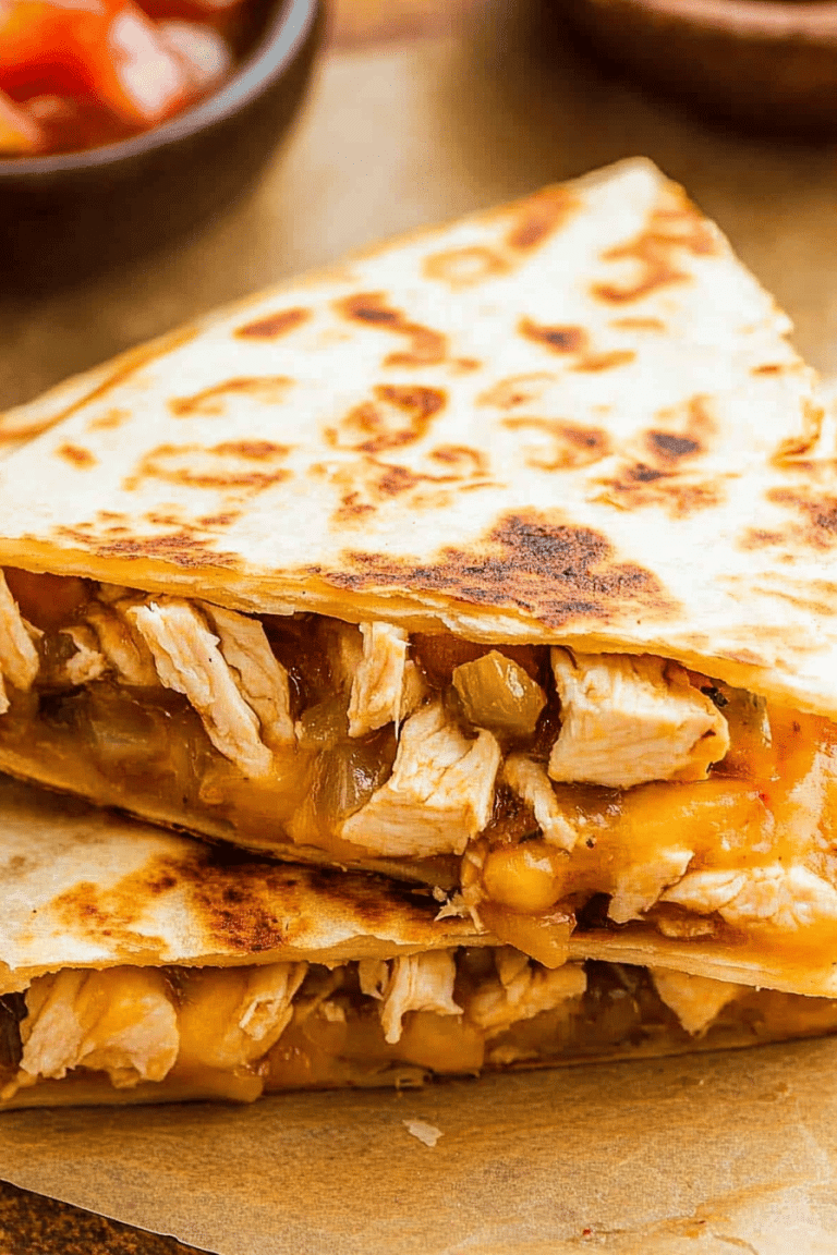 Chicken Quesadilla Recipe