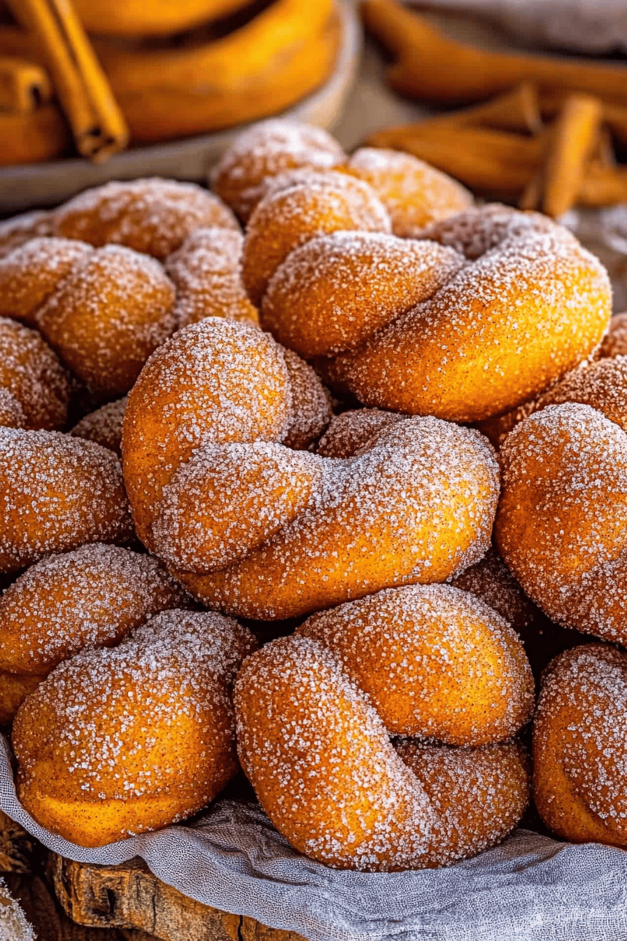 Cinnamon donuts ingredients organized and measured on kitchen counter