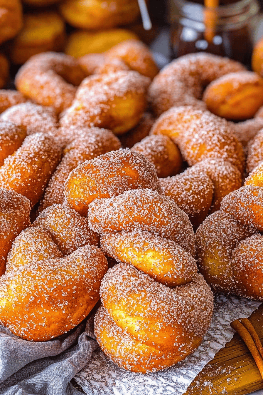 Cinnamon donuts