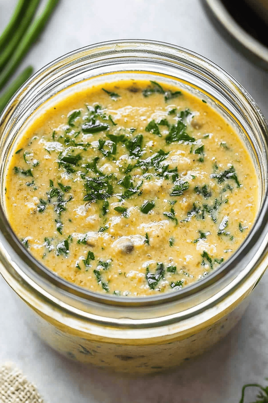 Hummus dressing