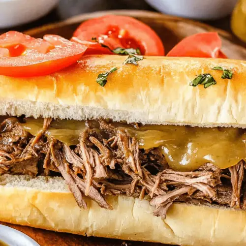 Italian beef sandwiches