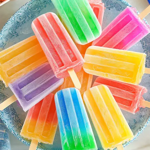 Jello popsicles
