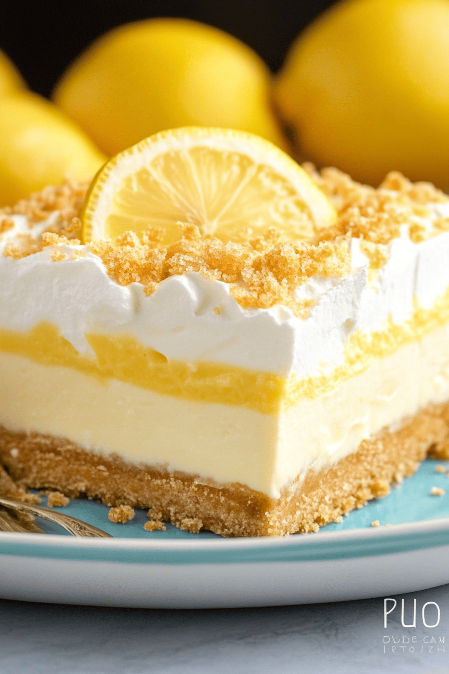 Lemon cheesecake pudding ingredients organized and measured on kitchen counter