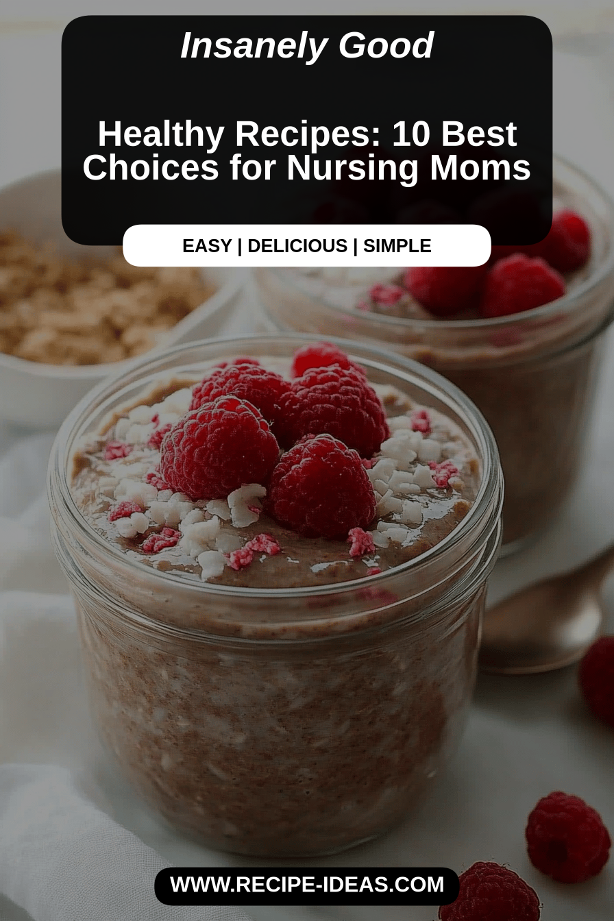 Nursing Moms Recipes final dish beautifully presented and ready to serve