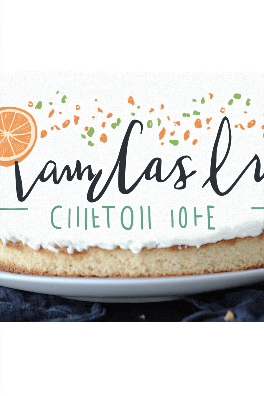Orange Crush Cake slice on plate showing perfect texture and swirl pattern