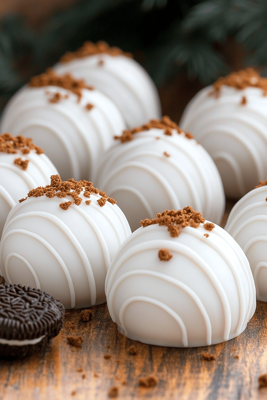 Oreo truffles ingredients organized and measured on kitchen counter