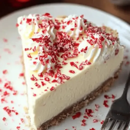 Peppermint cheesecake pie
