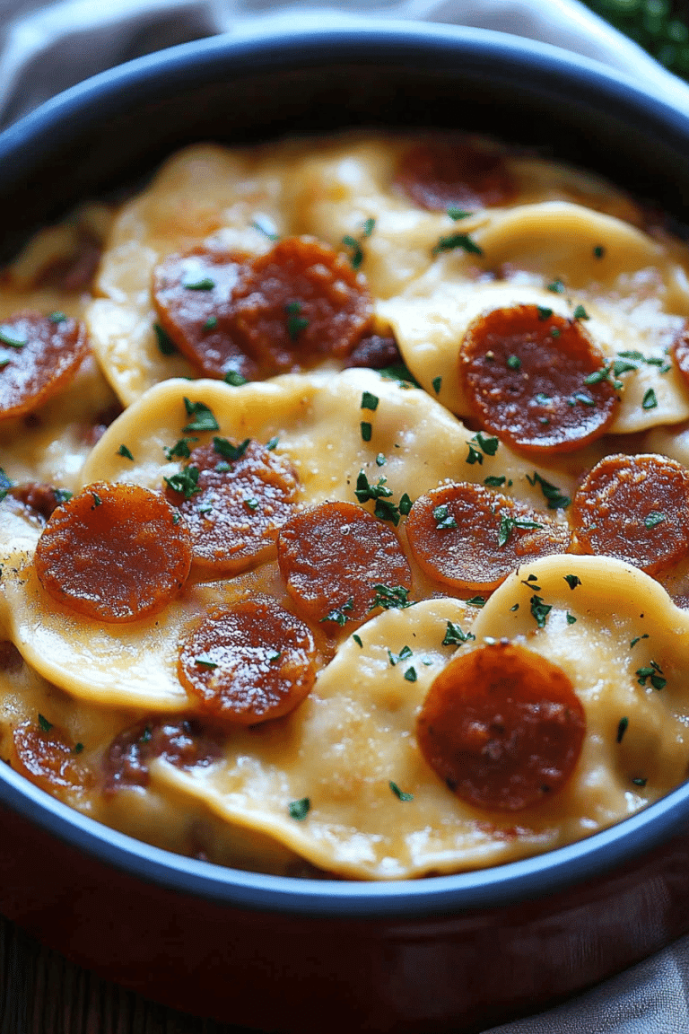 Pierogi casserole