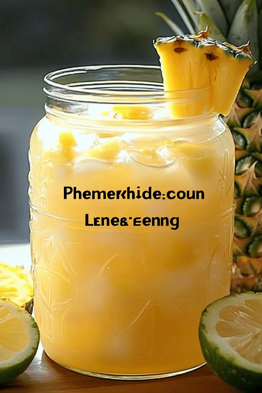 Pineapple Lemonade Punch