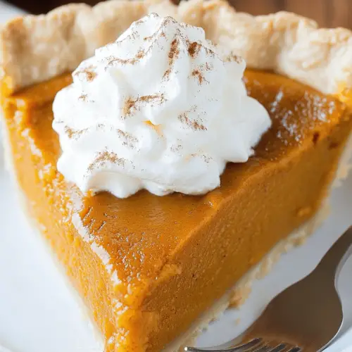 Pumpkin Pie Recipe
