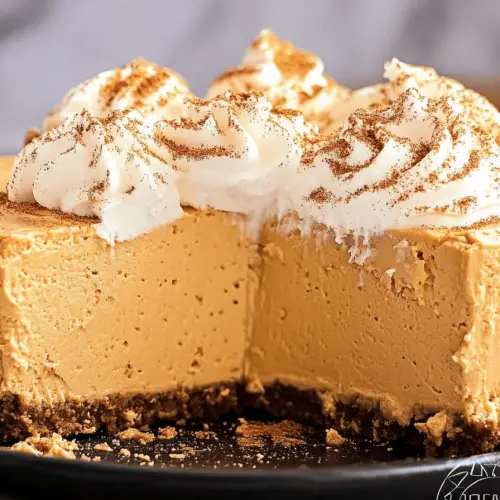 Pumpkin cheesecake