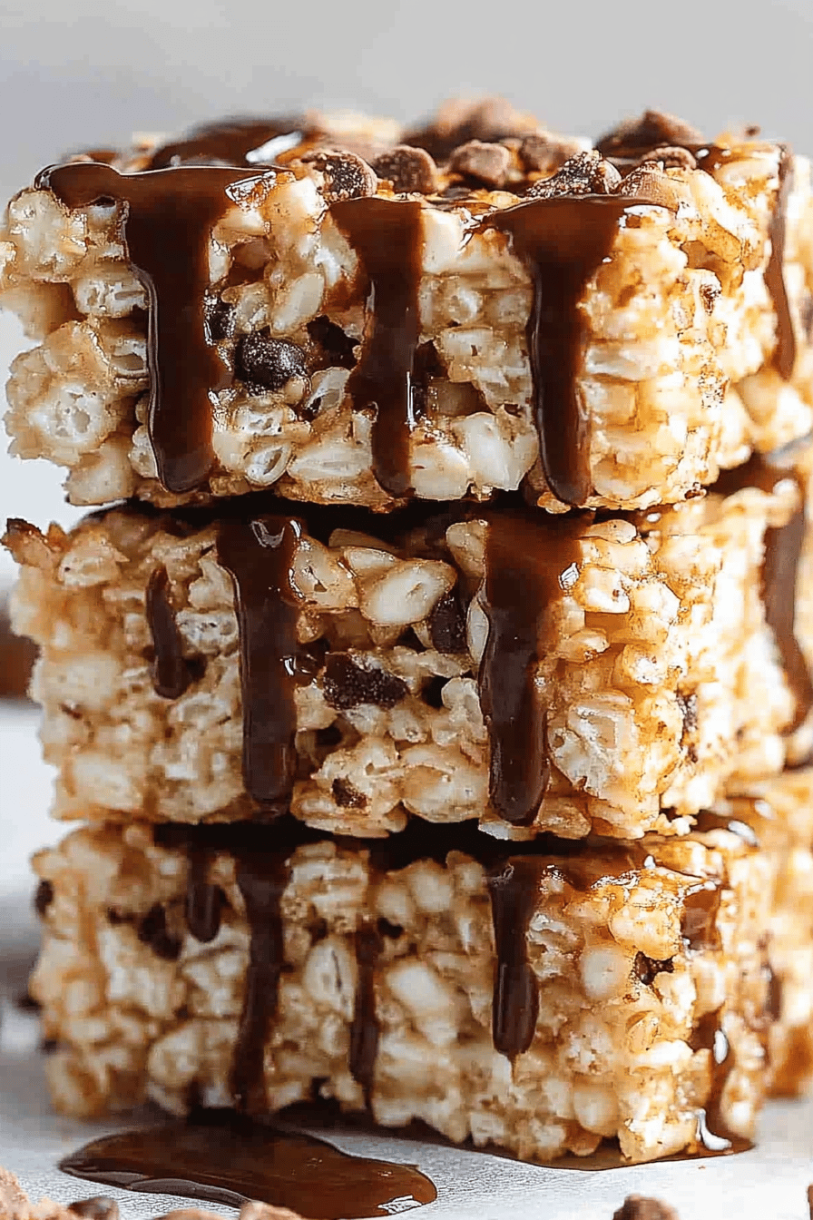 Rice Krispie Treats ingredients organized and measured on kitchen counter