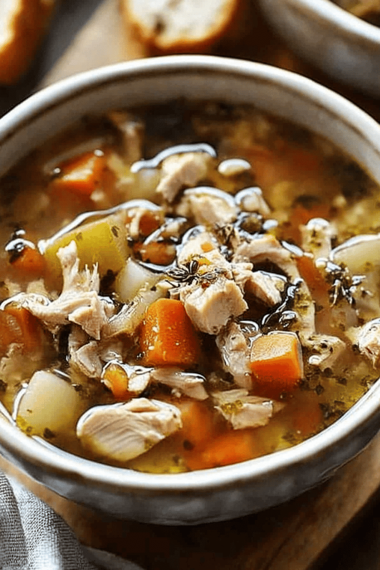 Tuscan Turkey Soup
