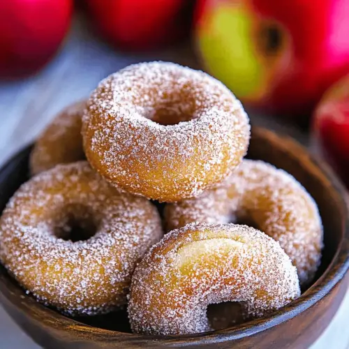 baked apple donuts
