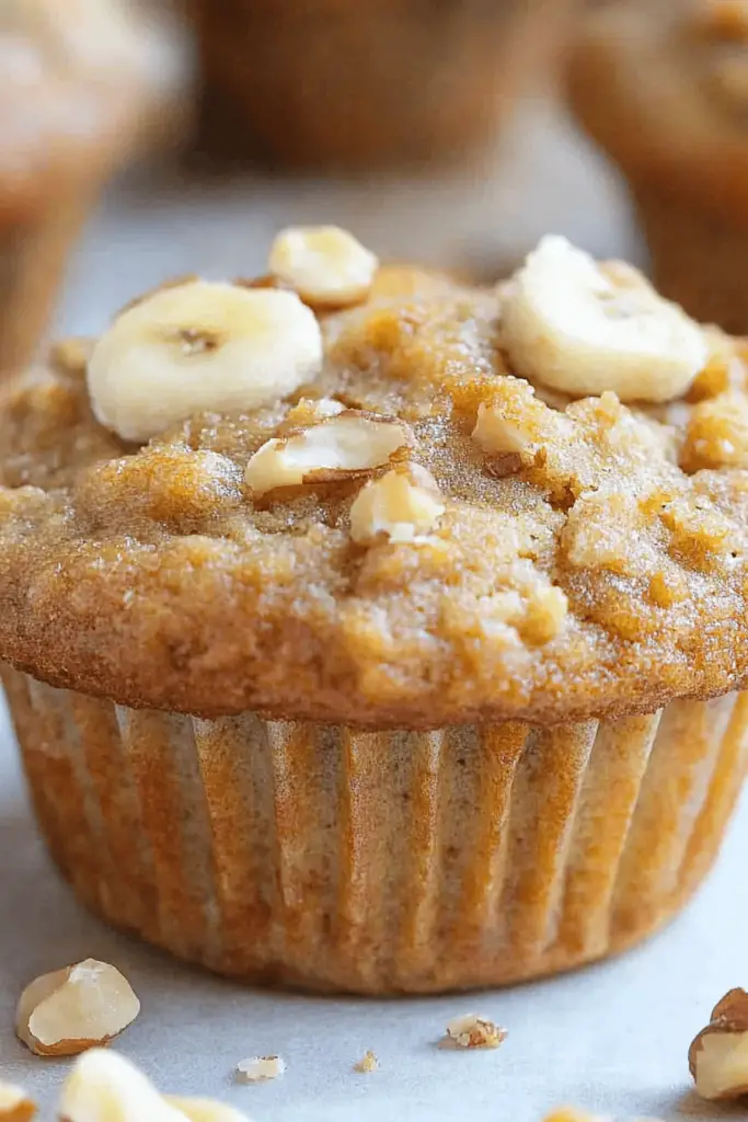 banana nut muffins