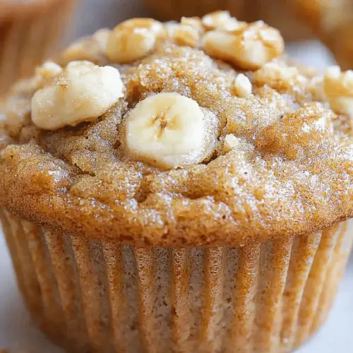 banana nut muffins