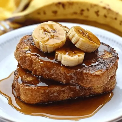 bananas foster french toast