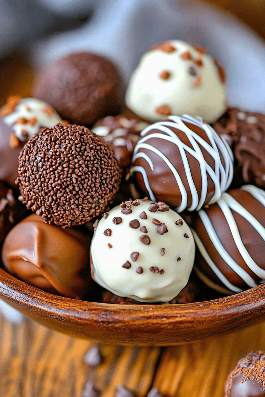 brownie truffles