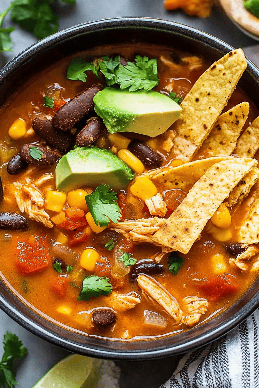 chicken tortilla soup