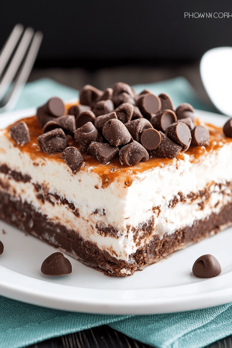 chocolate lasagna