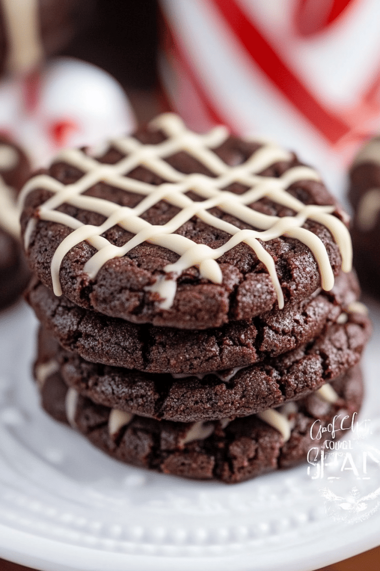 chocolate mint cookies