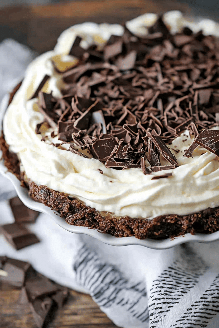 chocolate pudding pie