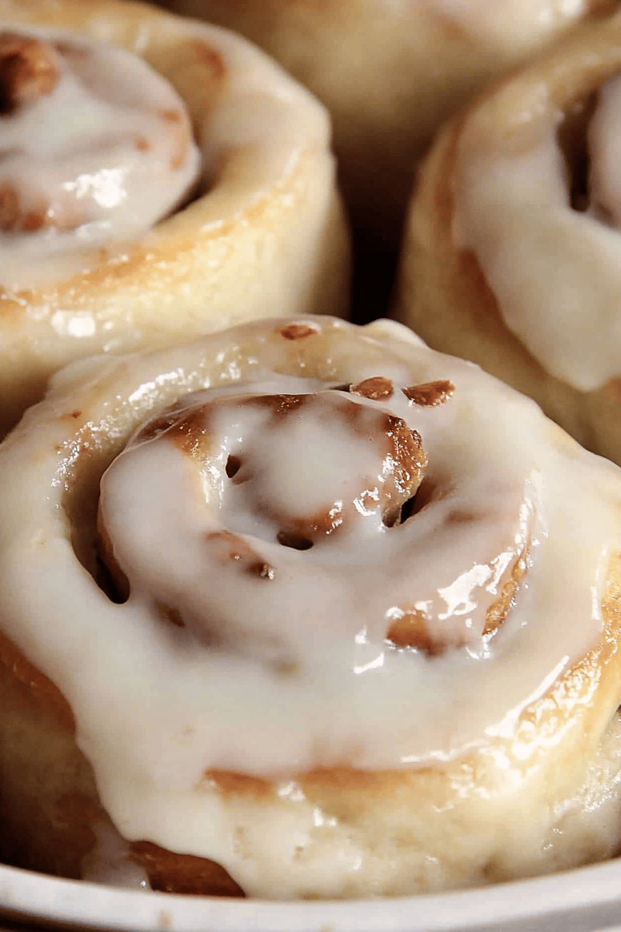 cinnamon rolls ingredients organized and measured on kitchen counter