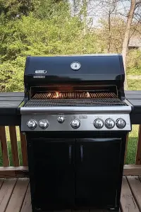 clean gas grill