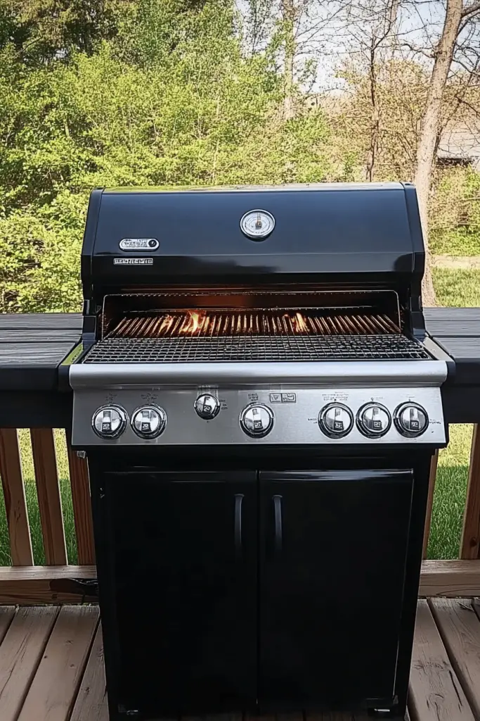 clean gas grill