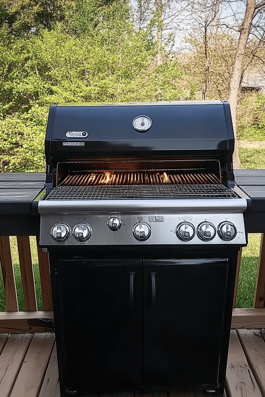 clean gas grill
