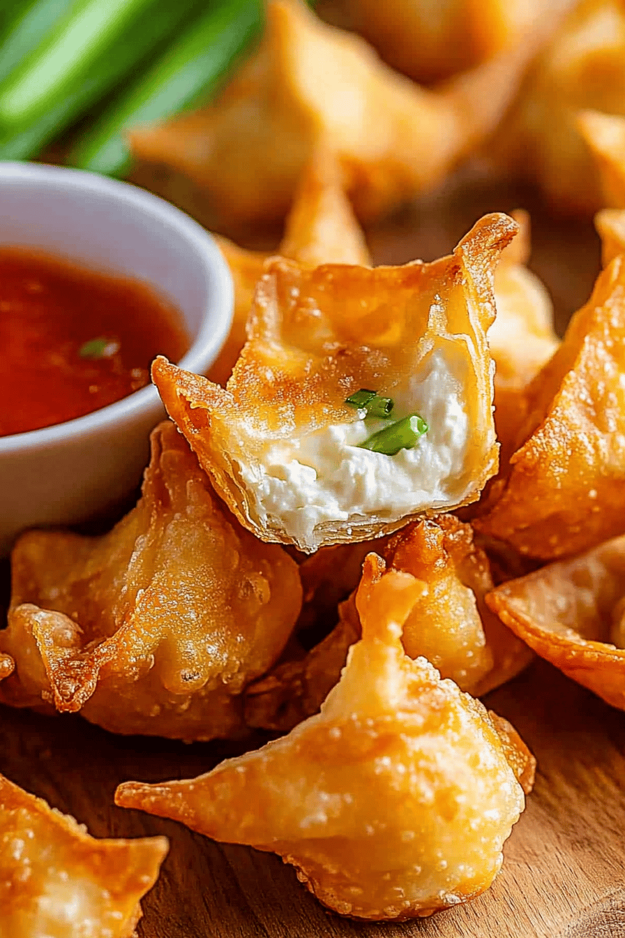 cream cheese wontons