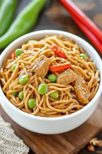 crock pot lo mein